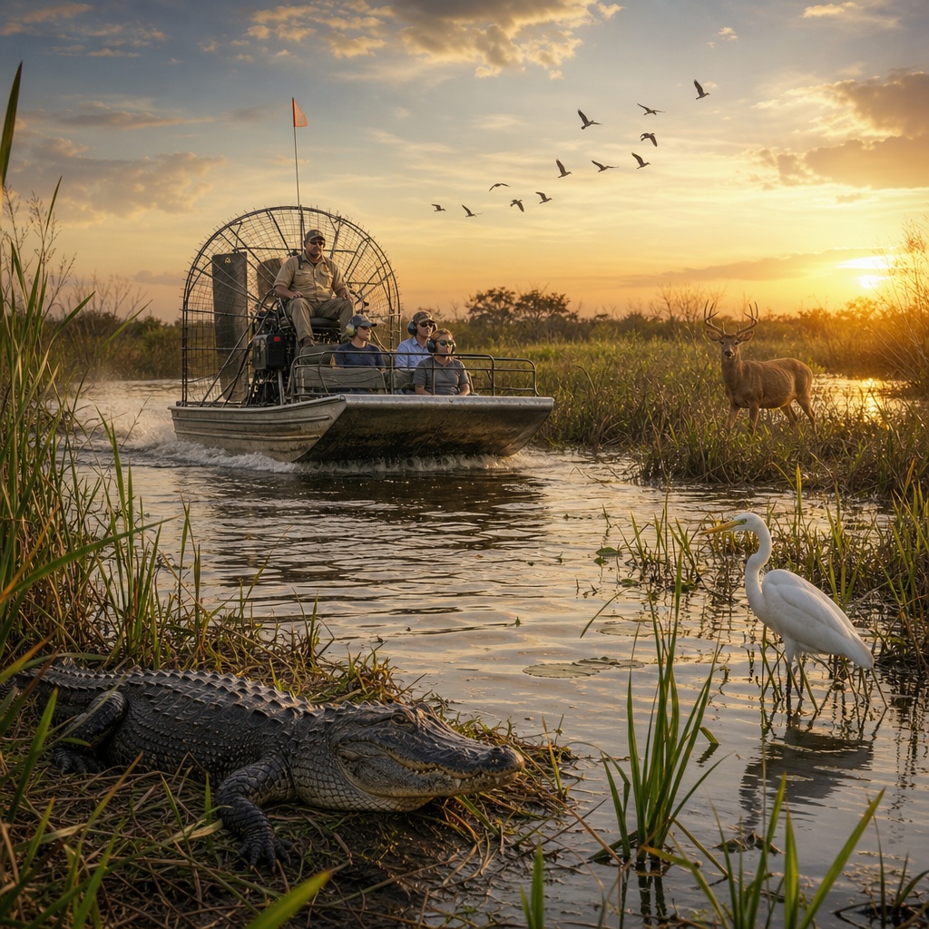 Airboat & wildlife adventure