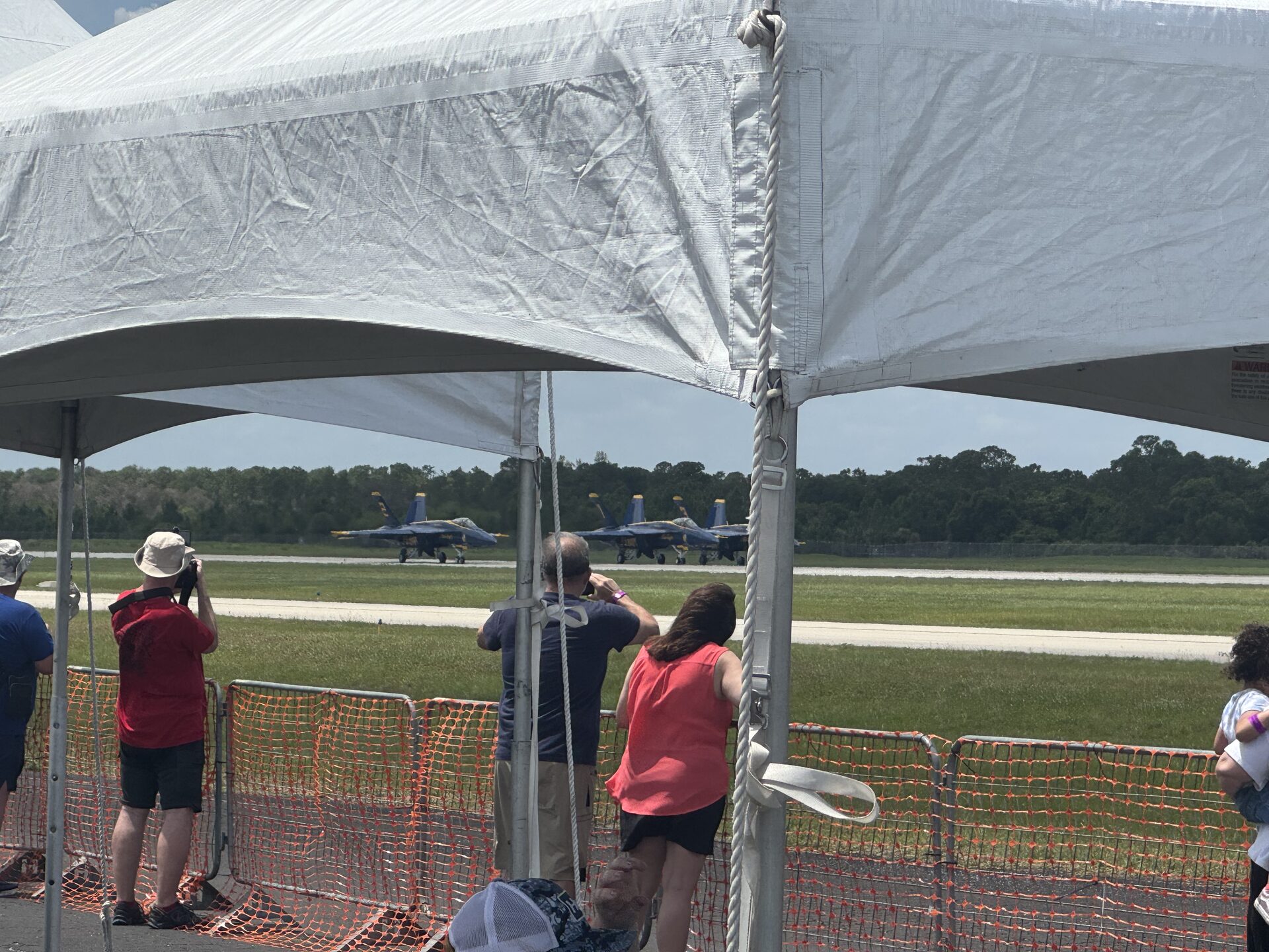 Student on the flightline