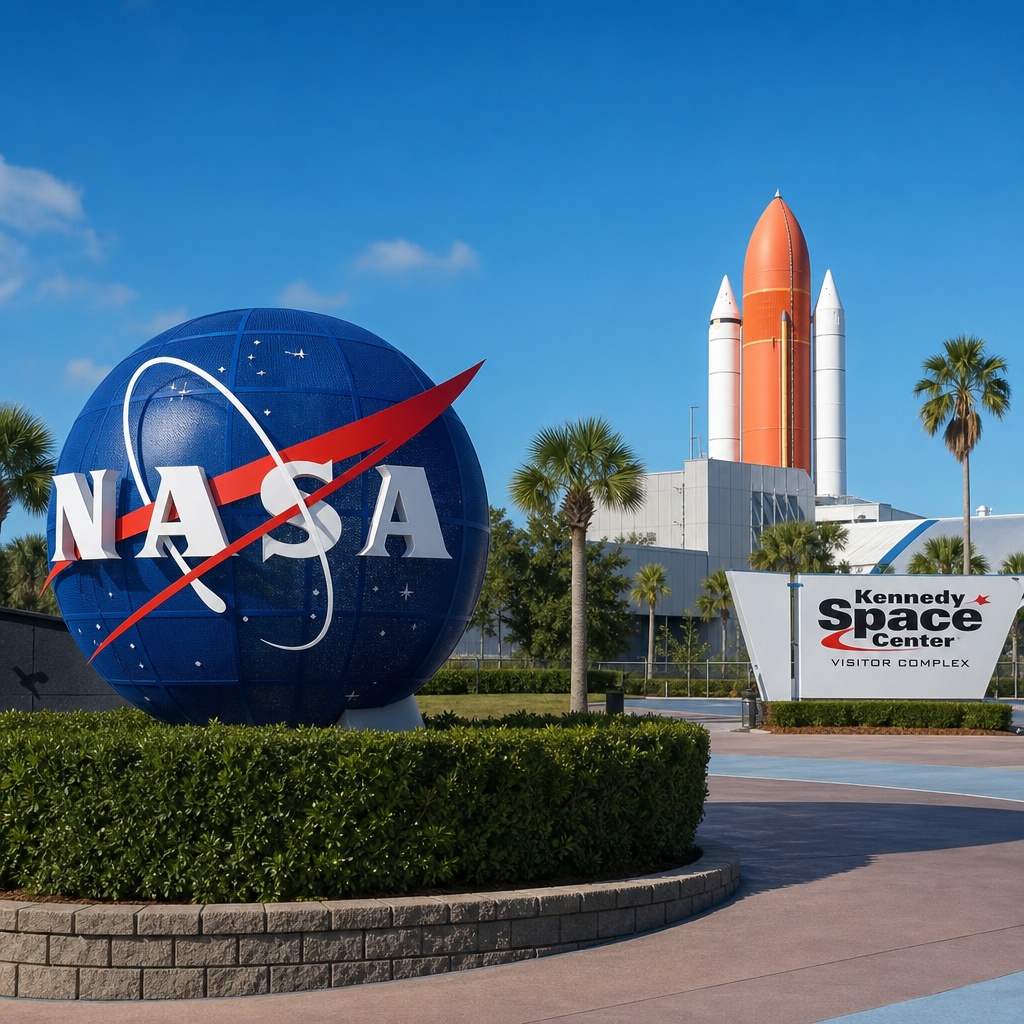 Kennedy Space Center rocket launch
