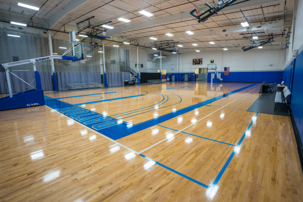 L'une des salles de basket